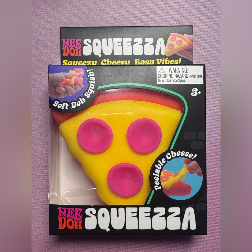 Needoh Squeezza Pizza Squishy